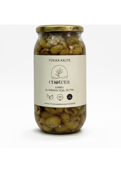 El Kırması Jumbo Yeşil Zeytin 1000 ml fiyatları