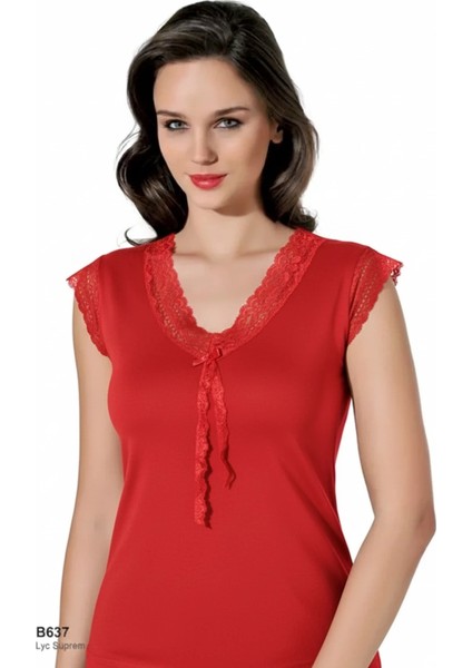 Şahinler Dantelli Taşlı Yarım Kol Atlet B637 fiyatları