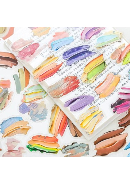 W4-30 Adet Boya Pet Sticker - Numara : 5 indirimleri