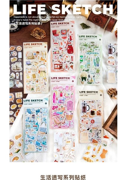 W4-4 Sayfa Ajanda Sticker - Numara : 2 modelleri