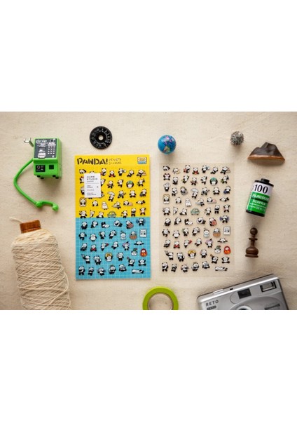 B6-Our Studio Panda Figürleri 10X15CM