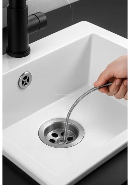 Gider - Kanal Açma Teli Tıkalı Pimaş Açma Teli Klozet Gider Açma Teli 5 Metre modelleri