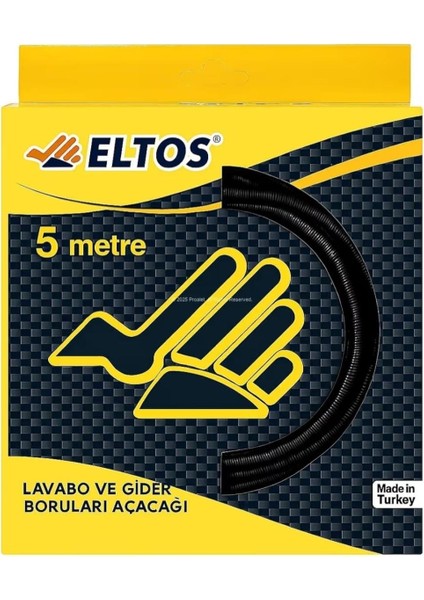 Gider - Kanal Açma Teli Tıkalı Pimaş Açma Teli Klozet Gider Açma Teli 5 Metre indirimleri