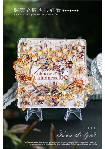 P11-12 Adet Hologramlı Fener Pet Sticker - Numara : 1 indirimleri