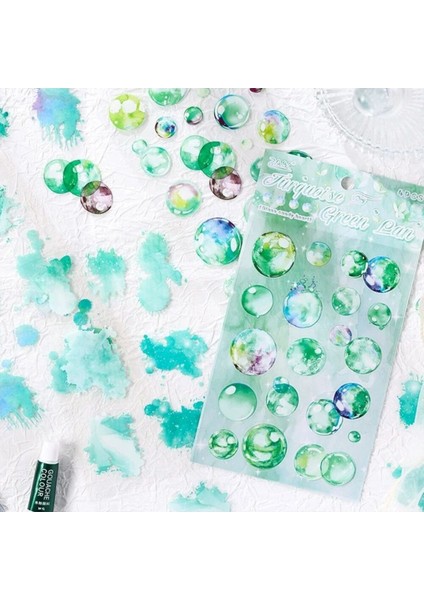 E2-4 Sayfa Köpük Mürekkep Pet Sticker - Renk : Sarı fiyatları