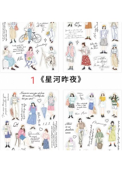 E1-2 Sayfa Kız Pet Sticker - Numara : 2 fiyatları