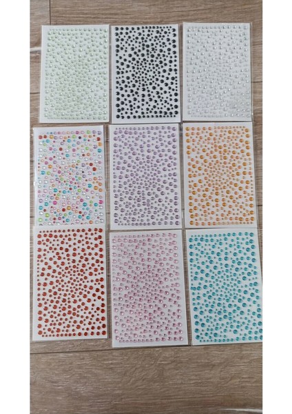 E4-1 Sayfa Taş Sticker - Renk : Mor