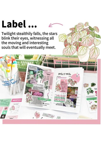 E3-3 Sayfa Ajanda Sticker - Numara : 1 indirimleri