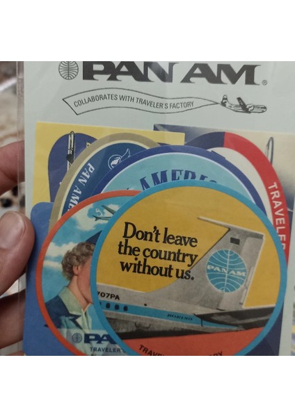 A20-TN x Pan Am Sticker Seti A
