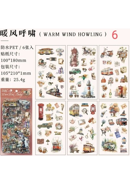 E5-6 Sayfa Pet Sticker - Numara : 3 fırsatları