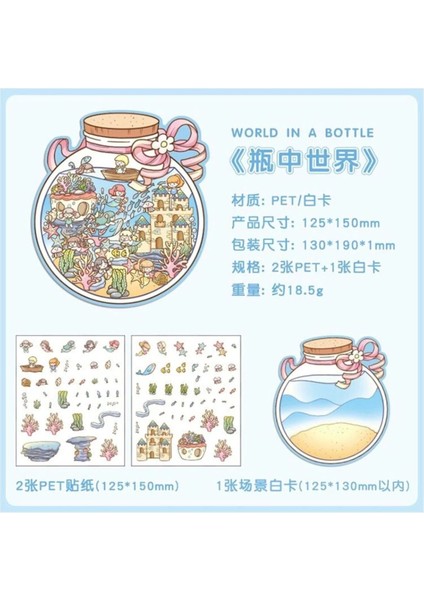 E2-Pet Sticker Kolaj - Renk : Mavi modelleri