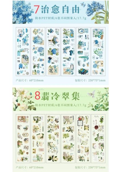 E2-6 Sayfa Pet Sticker - Numara : 1 indirimleri