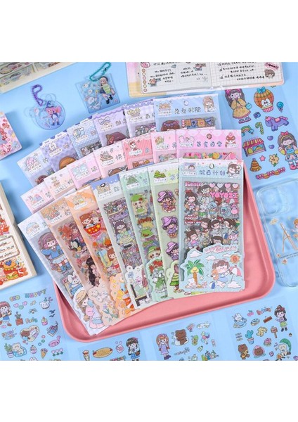 D5-6 Sayfa Kawaii Pet Sticker 6 fiyatları