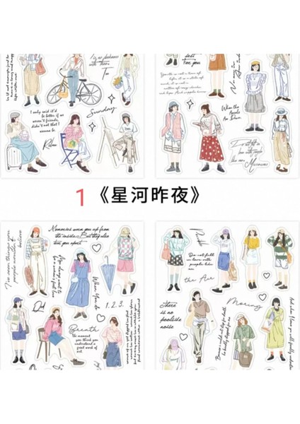 E1-2 Sayfa Kız Pet Sticker - Numara : 3 fırsatları