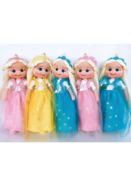 El Yapımı Yaldızlı Mavi Elsa Bebek fırsatları