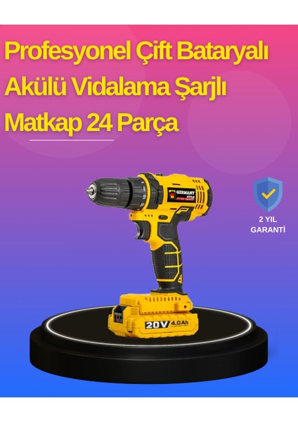 Hafif ve Ergonomik 12V Kablosuz Matkap | Hızlı Şarj ve Uzun Pil Ömrü