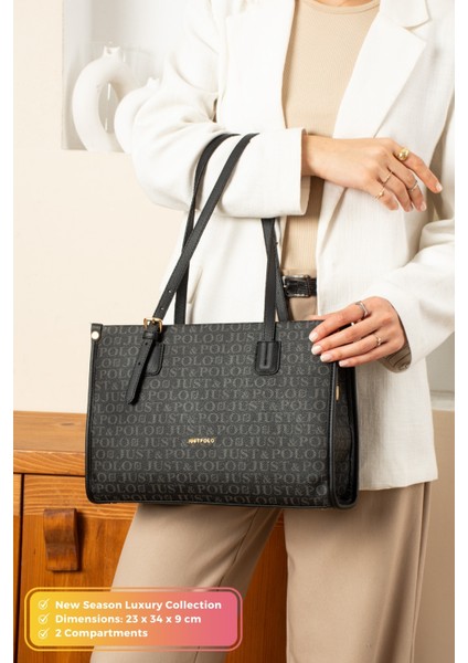 Orijinal Yeni Sezon Just Polo Collection Lüks Yumuşak Deri Yılbaşı Hediyesi Şık El Kol Omuz Çantası