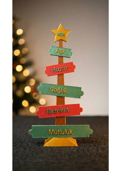 Yeni Yıl Dilek Ağacı Dekoru