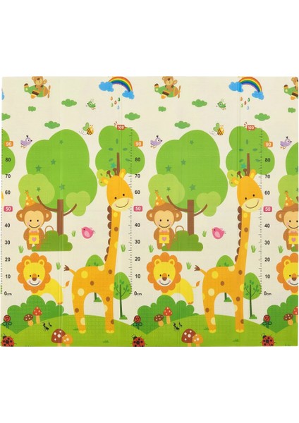 Katlanabilir Çift Taraflı Oyun Matı-Oyun Halısı 180X200X1 cm (Taşıma Çantalı) modelleri