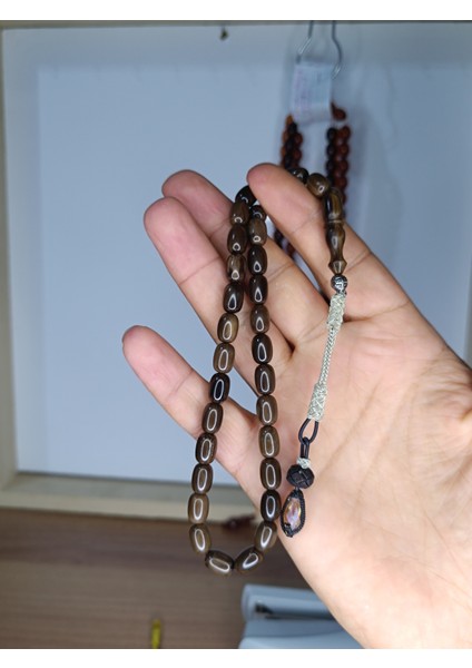 Bakır Kazaz Püsküllü Sıkma ve Ateş Kehribarı