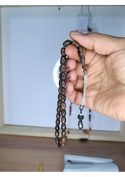 Bakır Kazaz Püsküllü Sıkma ve Ateş Kehribarı fiyatları