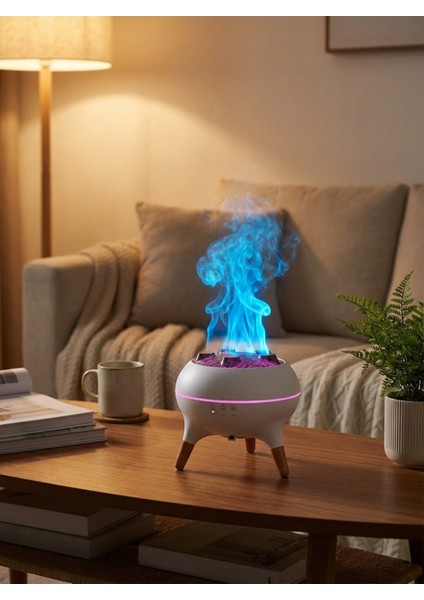 7ledli Denizanası Hava Nemlendirici 250ML Soğuk Sis Difüzörü Denizanası Volkan Gece Lambası Buharlık modelleri