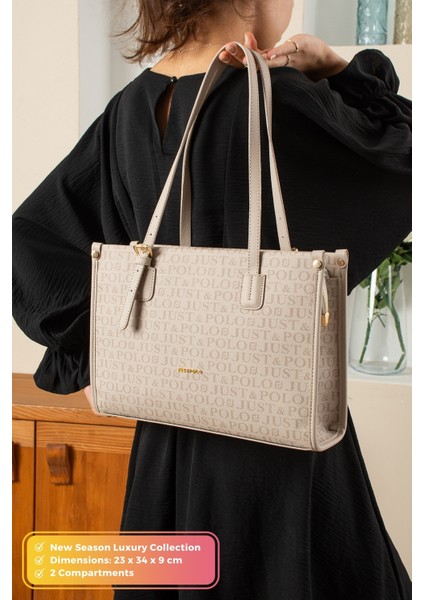 Orijinal Yeni Sezon Just Polo Collection Lüks Yumuşak Deri Yılbaşı Hediyesi Şık El Kol Omuz Çantası