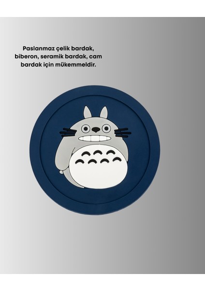 USB Isıtıcı Bardak Altlığı Totoro Desenli 45°–60° Sıcaklık Koruma modelleri