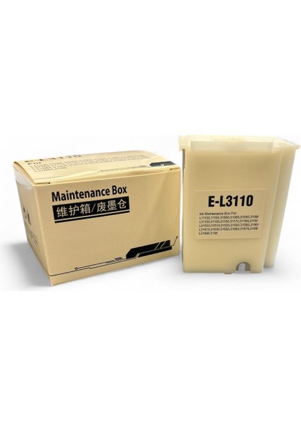 Epson 103 L3260 Yazıcı Süngerli Atık Mürekkep Tankı Atık Kutusu Waste Ink Pad 4 Adet modelleri