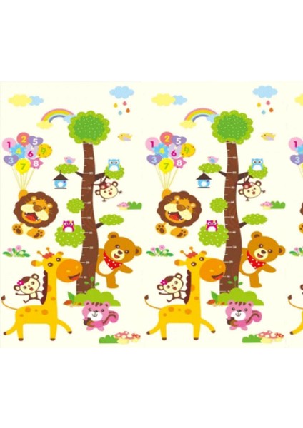 Çift Taraflı Premium Katlanabilir Oyun Matı Oyun Halısı 150*200*1 cm (Taşıma Çantalı) modelleri