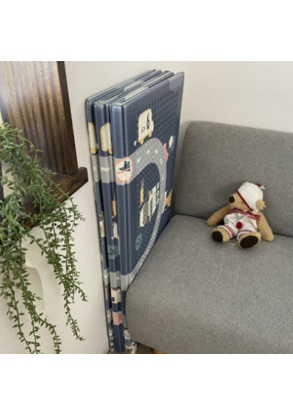 Çift Taraflı Premium Katlanabilir Oyun Matı Oyun Halısı 150*200*1 cm (Taşıma Çantalı) indirimleri