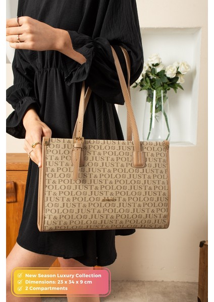 Orijinal Yeni Sezon Just Polo Collection Lüks Yumuşak Deri Yılbaşı Hediyesi Şık El Kol Omuz Çantası