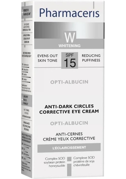 Pirinç ve Soya Proteinleriyle Göz Çevresini Aydınlık Veren Göz Kremi 15 ml