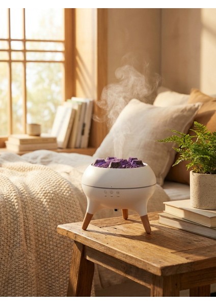 7ledli Denizanası Hava Nemlendirici 250ML Soğuk Sis Difüzörü Denizanası Volkan Gece Lambası Buharlık indirimleri