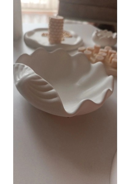 Büyük Deniz Kabuğu Dekoratif Tabak modelleri