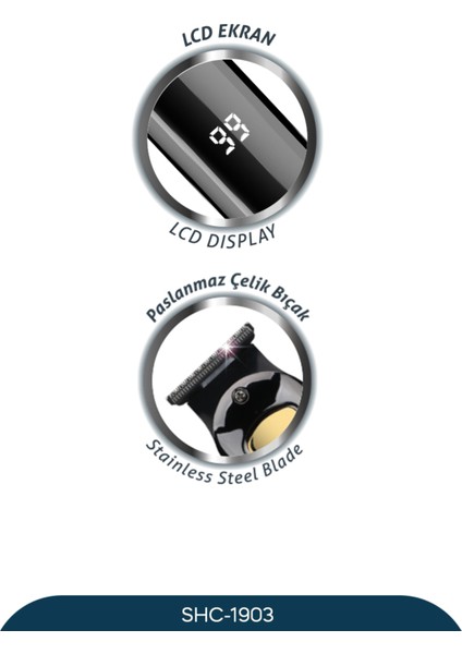 Pratik ve Kablosuz Şarjlı Saç Kesme Makinesi, Kolay Kullanım fiyatları