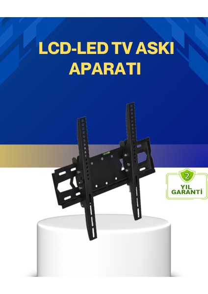 32 Inç LED Tv Uyumlu Duvar Askı Aparatı Güvenli Sabitleme