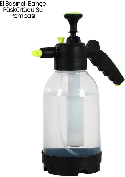 Şeffaf Pompa 2 Litre