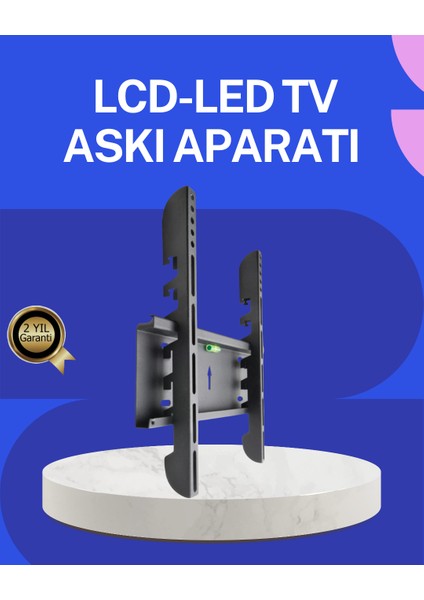32” LED Tv Askı Aparatı Güçlü Taşıma Kapasitesi 2 Yıl Garantili
