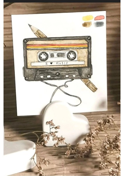 Kalp Notluk, Fotoğraf ve Kart Tutucu | Casa Di Duck fiyatları