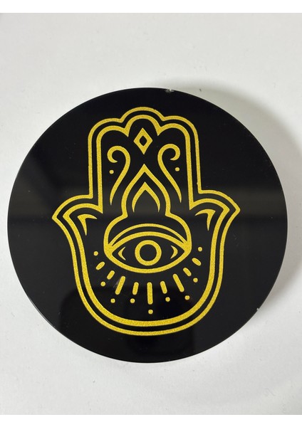 Obsidyen Ayna Hamsa Sembollü modelleri