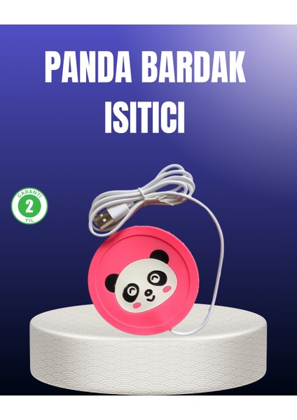 Hayvan Figürlü Silikon USB Bardak Isıtıcı 50–60 Derece Sıcak Tutucu Mat