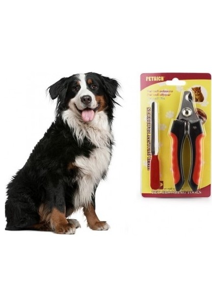 Yaylı Evcil Hayvan Tırnak Makası - Paslanmaz Çelik Törpülü Set fiyatları