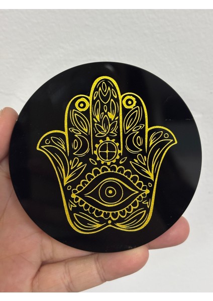 Obsidyen Ayna Fatıma Nın Eli Hamsa Sembollü fiyatları