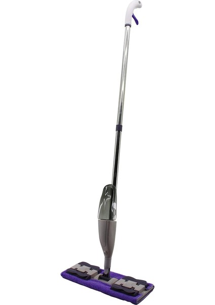 Spreyli - Su HAZNELİ=270ML Mandallı Yüzey Temizlik Palet Mop M.fiber Paspas M.SAP=115CM- 360° BRKT-910149 (5047)