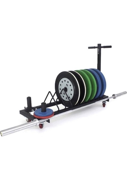 Ağırlık Plakası Bar 360 Derece Dönen Tekerlekli Stand