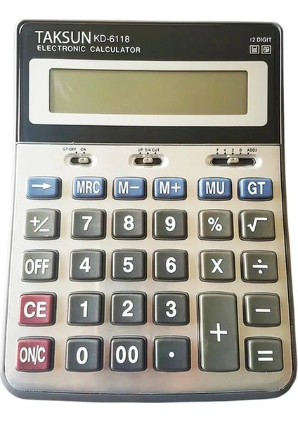 12 Haneli Hesap Makinesi TS-6118 (5047)