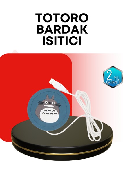 USB Isıtmalı Bardak Altlığı 60° Isı Koruma Silikon Isı Matı