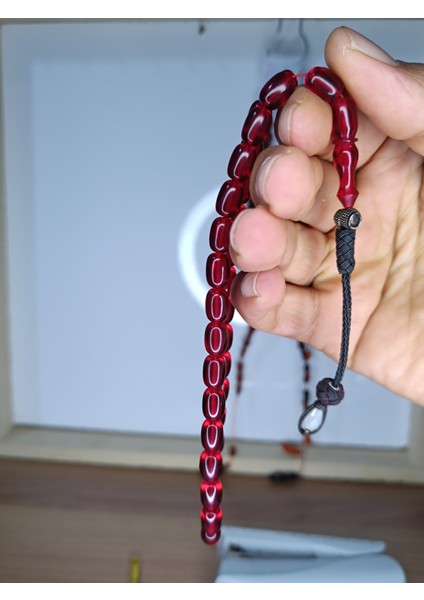 Bakır Kazaz Püsküllü Sıkma ve Ateş Kehribarı