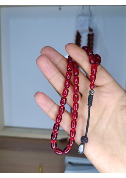 Bakır Kazaz Püsküllü Sıkma ve Ateş Kehribarı fırsatları